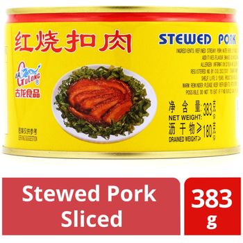 Gulong Stewed Pork Sliced 383g