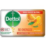 Dettol Antibacterial Mandarin Orange Bar Soap Reenergize 100g