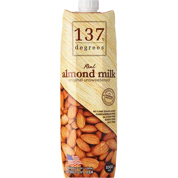 137 Degrees Real Almond Milk Drink 1L