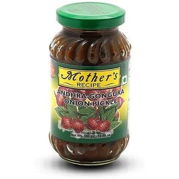 Mother's Recipe Gongura And Small Onion Pickle 300g