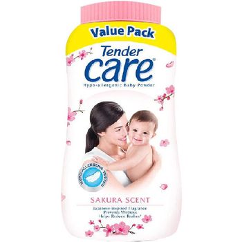 Tender Care Hypo Allergenic Baby Powder Sakura Scent 200g
