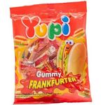 Yupi Gummy Frankfurter Candy 84g