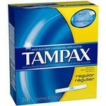 Tampax Tampons With Flushable Cardboard Applicator Regular 20 Counts