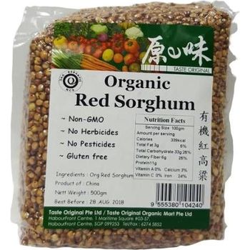 Taste Original Organic Red Sorghum 500g