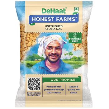 Dehaat Honest Farms Unpolished Chana 500g