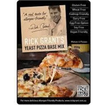 Rick Grant's Gluten Yeast Pizza Base Mix 200g