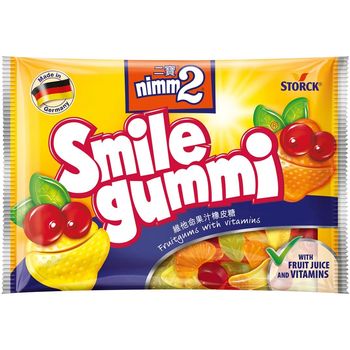 Nimm2 Smile Gummi Fruit Flavour 90g Pack Of 2 Pieces
