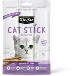 Kit Cat Grain Free Cat Stick Salmon And Tuna Cat Treats 15g