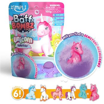 Zimpli Kids Baff Bombz Unicorn Surprise 110g