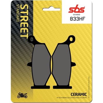 Sbs Brake Pads Ceramic Pair Brake Front Rear 833HF