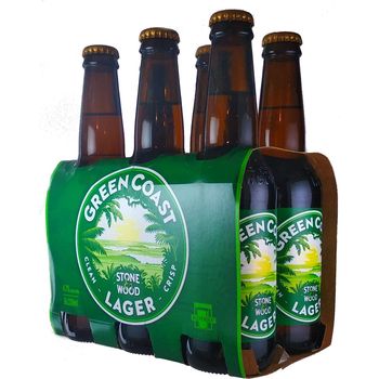 Stone Wood Green Coast Lager 47abv 330ml 6 Pack
