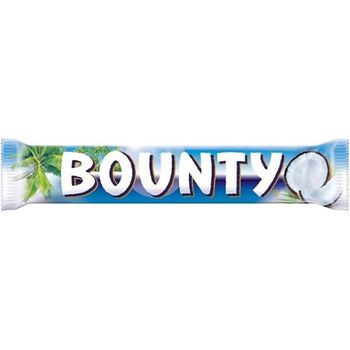 Bounty Coconut And Milk Chocolate Snack Bar Duo 57g