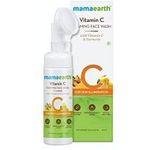 Mamaearth Vitamin C Face Wash With Foaming Silicone Cleanser Brush Powered By Vitamin C Turmeric 150ml