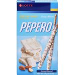 Lotte Pepero Stick Biscuits Snowy Almond