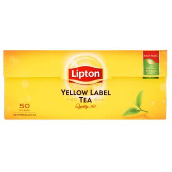 Lipton Yellow Label Tea Bags 50 x 2g