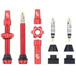 Wolf Tooth Tubeless Valve Stem Kit Red