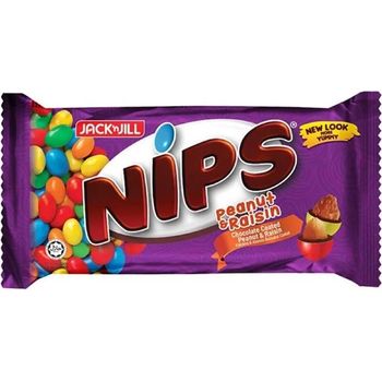 Jack’n Jill Nips Peanut And Raisin 85g