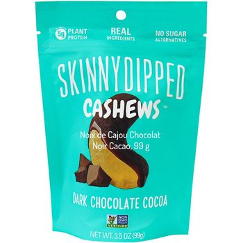 SkinnyDipped Cashews Dark Chocolate Cocoa 99g