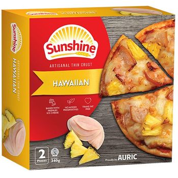 Sunshine 6 Hawaiian Pizza 340g