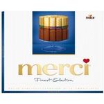Merci Finest Assortment Of European Milk Chocolates 8.8oz Box20 Pieces
