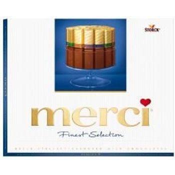 Merci Finest Assortment Of European Milk Chocolates 8.8oz Box20 Pieces