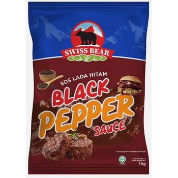Swiss Bear Black Pepper Sauce 1kg