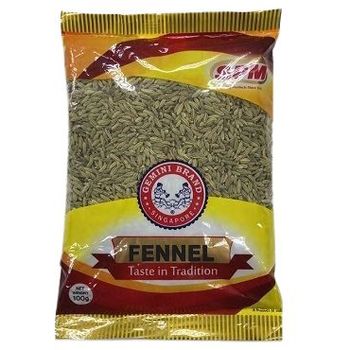 SPM Gemini Brand Fennel Seeds 100g