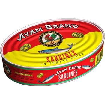 Ayam Brand Sardine In Tomato Sauce 215g