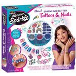 Cra-Z-Art Shimmer And Sparkle Sparkling Glitter Tattoos And Nails