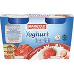 Marigold Low Fat Yoghurt Strawberry 130g