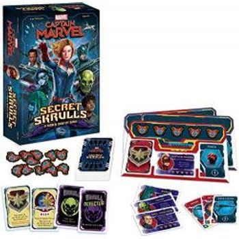USAopoly Captain Marvel Secret Skrulls Card Game Hidden Identity Game Featuring Marvel Universe Characters