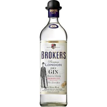Brokers Gin Premium London Dry Gin 70cl