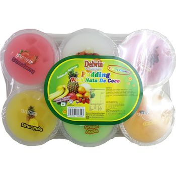 Delwin Pudding With Nata Fruity