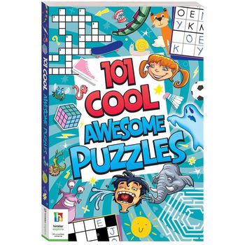 Hinkler Books 101 Cool Puzzles Series Awesome Puzzles