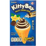 Kitty Boy Chocolate Vanilla Fruity Cream Cone 28g