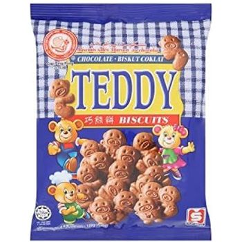 Hup Seng Teddy Chocolate Biscuits 120g