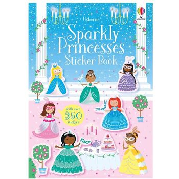Usbourne Sticker Book Sparkly Princess