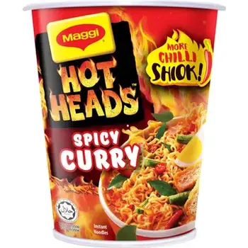 Maggi Hot Heads Spicy Curry Cup 59g