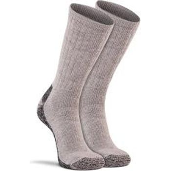 Foxriver Trailhead Heavyweight Merino Wool Crew Socks Warm Mens Hiking Socks With Fully Thermalined Construction Grey Heather X Large 2097