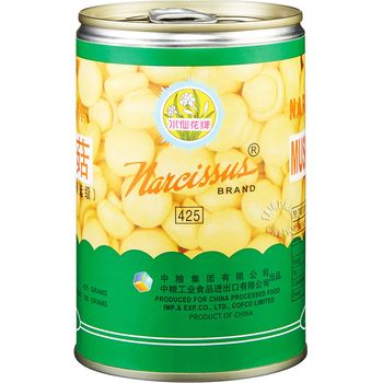 [Bundle of 4] Narcissus Can Food Whole Mushrooms 425g