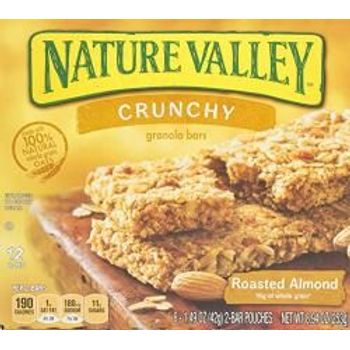 Nature Valley Crunchy Granola Bars Roasted Almond 250g