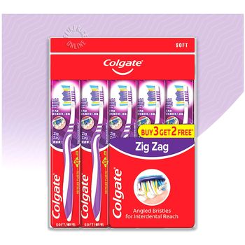 Colgate Zigzag Toothbrush Soft