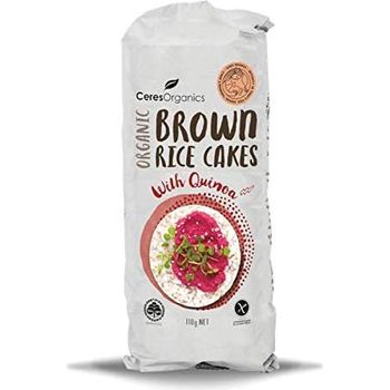 Ceres Organics Brown Rice Cakes With Quinoa 110g