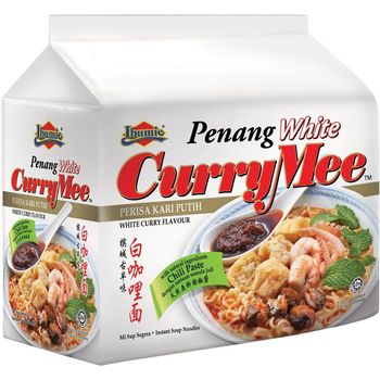 Ibumie Penang Inst Noodle White Curry 4pcs 105g