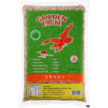 Golden Eagle Fresh Brown Jasmine Rice 1kg