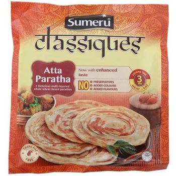 Sumeru Whole Wheat Atta Paratha 300g