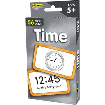 Teacher Created Resources Time Flash Cards