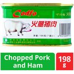 Codfo Chopped Pork And Ham 198g