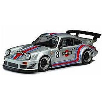 Tarmac Works RWB 930 Silver Martini Diecast Car