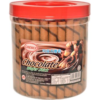 Chewly Chocolate Wafer Stick 480g